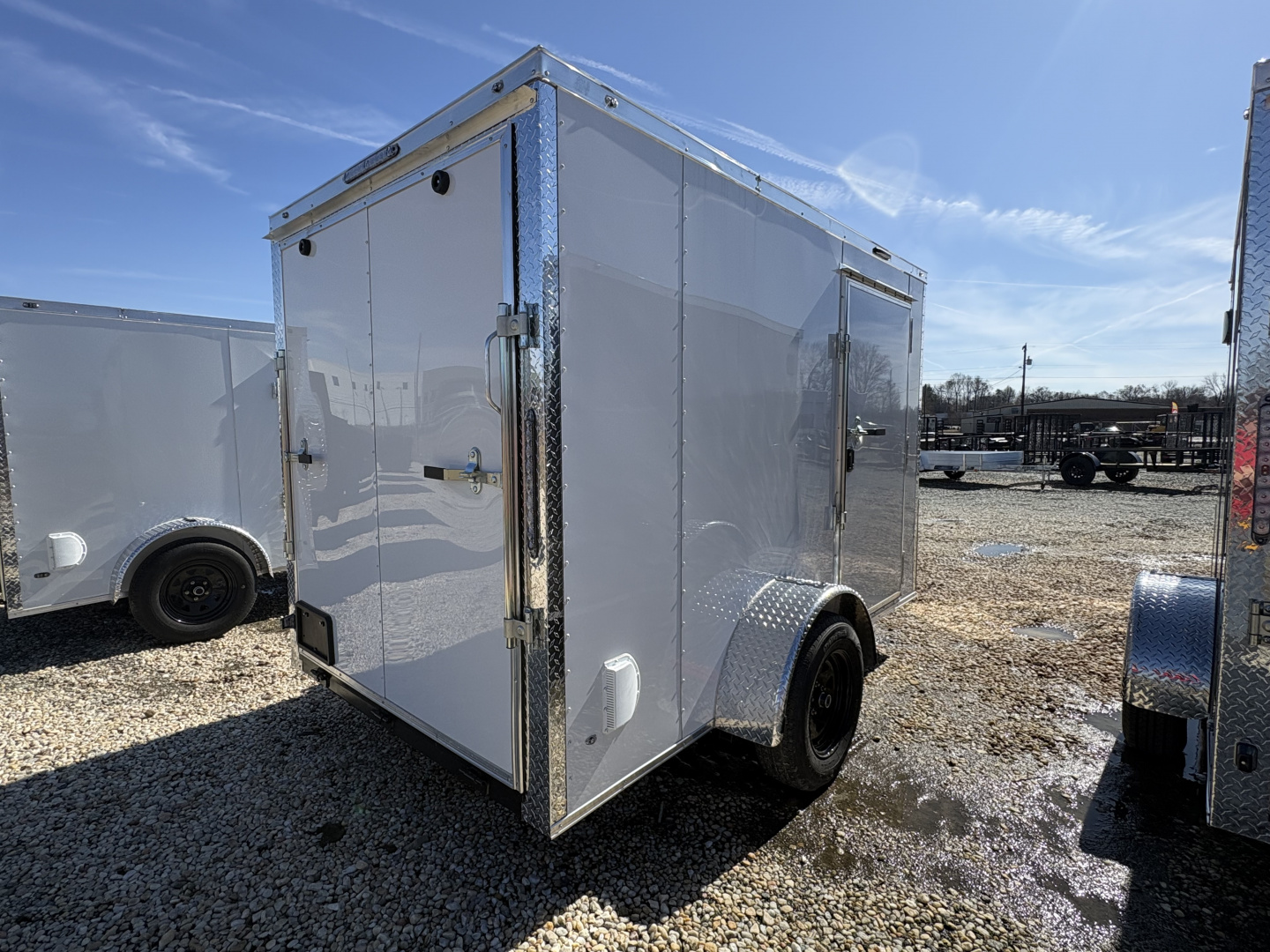 New 2026 NationCraft Trailers 6x10 Ramp Door Trailer Cargo / Enclosed Trailer
