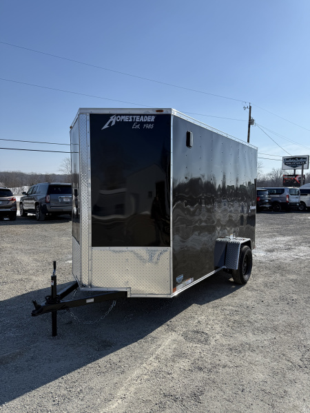 New 2026 Homesteader 6X12 Enclosed Trailer