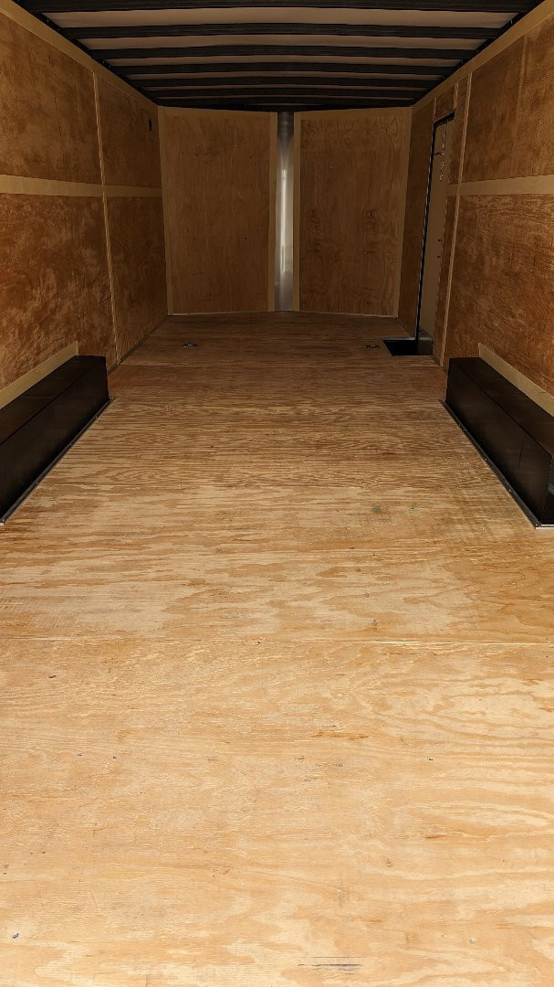 New 2026 Homesteader 8.5 x 24 HD Intrepid V-Nose Car Trailer w/ Rear Ramp Door