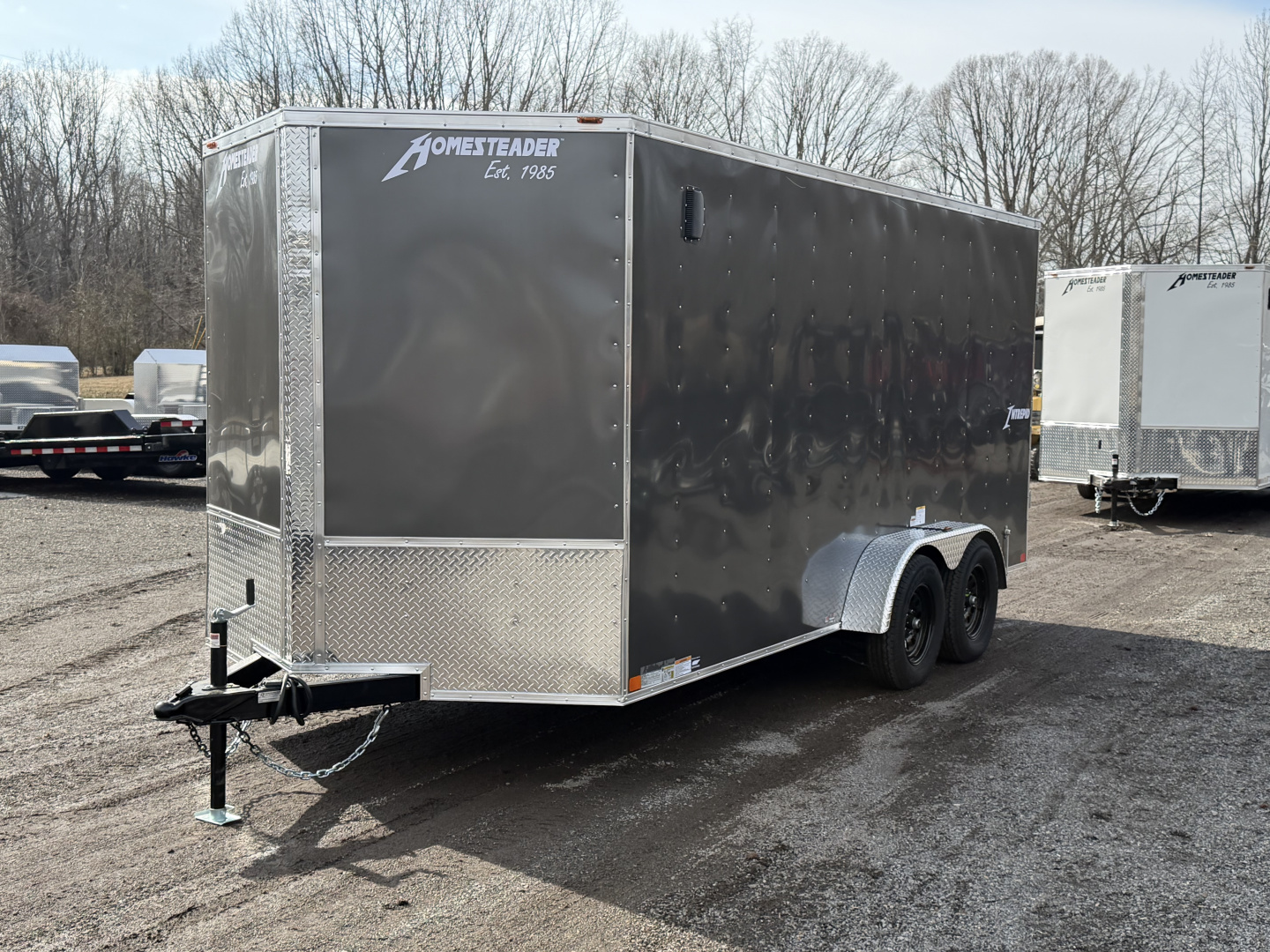 New 2026 Homesteader Trailer Intrepid 7' x 16' x 6'6" Cargo / Enclosed Trailer