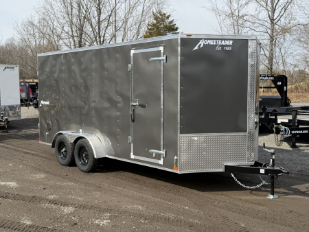 New 2026 Homesteader Trailer Intrepid 7' x 16' x 6'6  Cargo / Enclosed Trailer