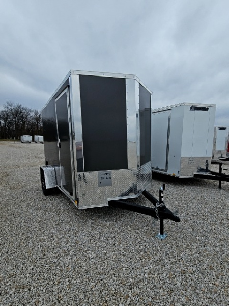 New 2026 Impact Trailers 6 x 10 3K Double Rear Door Cargo / Enclosed Trailer
