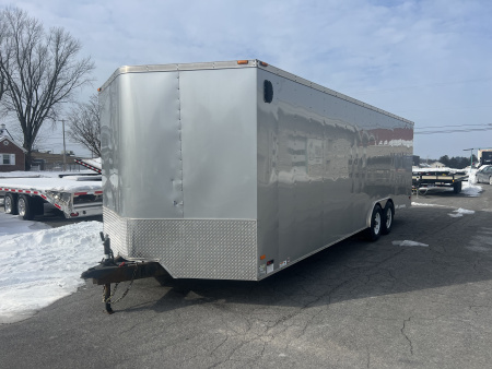 Used 2015 Wells Cargo 8.5x24 10K Cargo / Enclosed Trailer