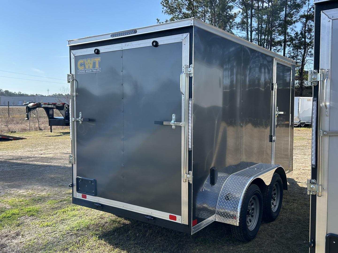 New 2026 Covered Wagon Trailers 6x12 Cargo / Enclosed Trailer, Tandem Axle !!!