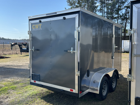 New 2026 Covered Wagon Trailers 6x12 Cargo / Enclosed Trailer, Tandem Axle !!!