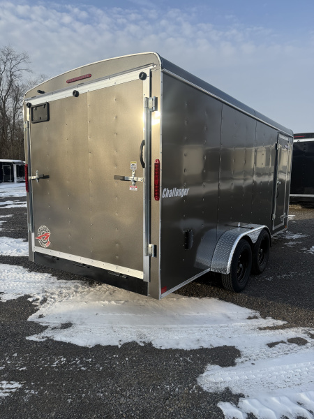 New 2026 Homesteader - 7x16 Ramp Door- CHARCOAL