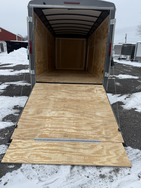 New 2026 Homesteader - 7x16 Ramp Door- CHARCOAL