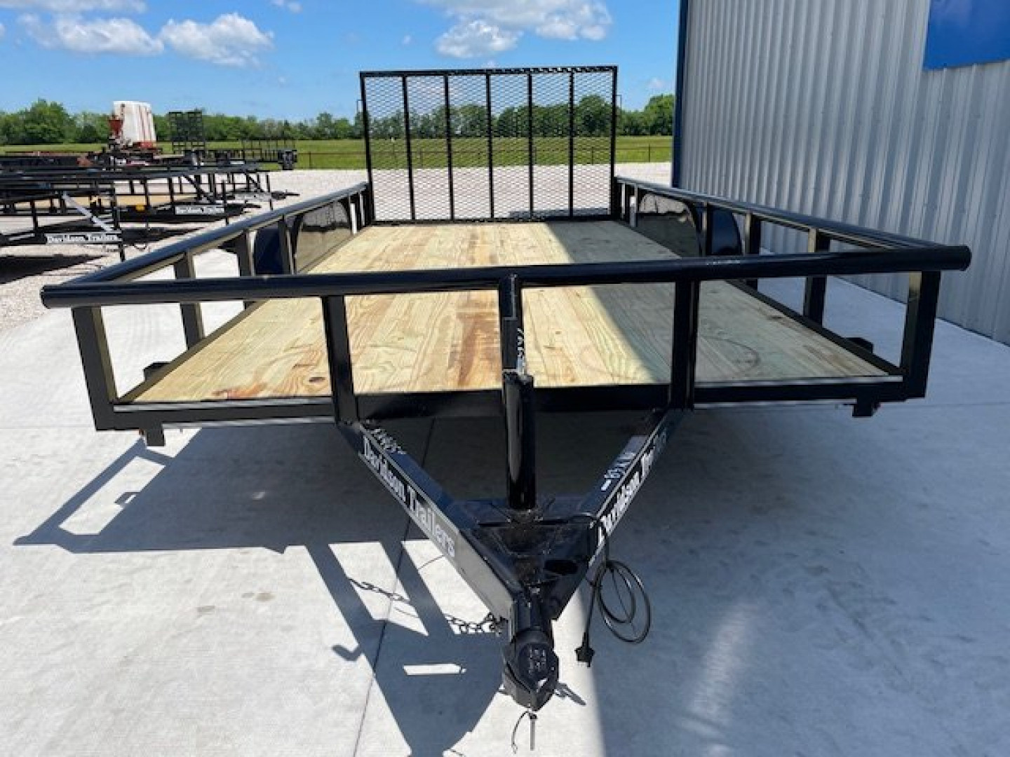 New 2026 DAVIDSON 83X16 TANDEM AXLE PIPE TOP UTILITY W/4' GATE