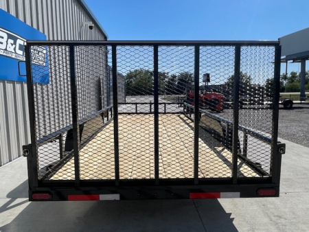 New 2026 DAVIDSON 83X18 PIPE TOP (2)TANDEM 5200lb AXLES UTILITY W 9900lb GVWR, 4' GATE