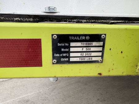 Used 2022 Homemade 750 Gallon Fuel Trailer