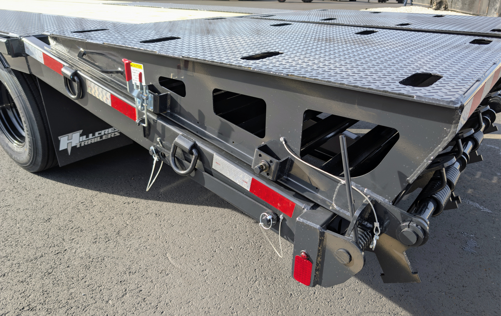 9×25 Equipment Flatbed Trailer photo 6