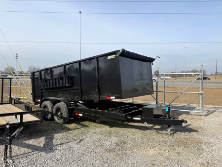 New 2026 Oak Ridge 7x16x4 14k Dump Trailer