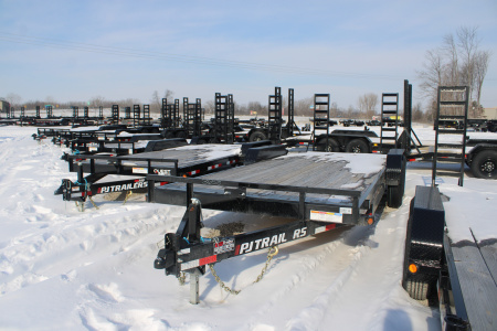 New 2026 PJ Trailers 22' FR 14K GVWR STOCK ID 51717 Equipment Trailer