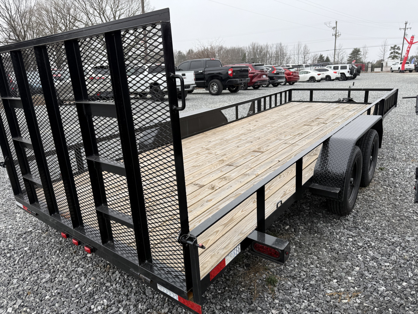 Used 2026 New Generation Trailer 7X20 TA ATV Trailer