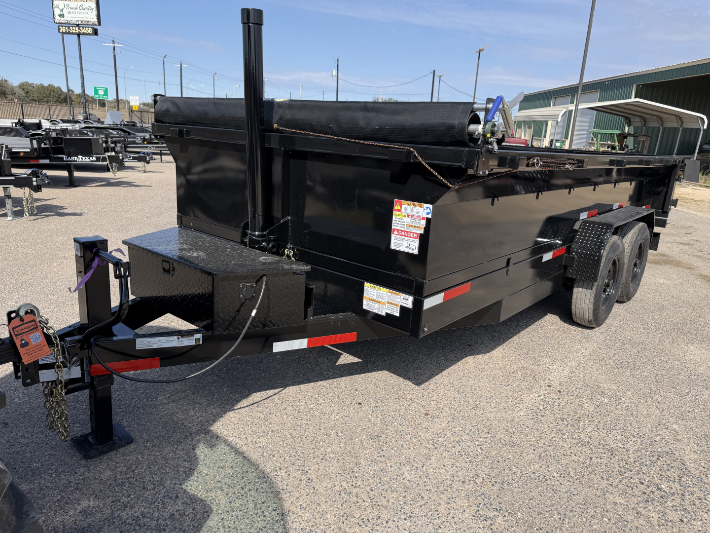New 2026 Texas Pride Trailers 83x16ft telescopic piston Dump Trailer