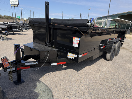 New 2026 Texas Pride Trailers 83x16ft telescopic piston Dump Trailer