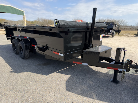 New 2026 Texas Pride Trailers 83x16ft telescopic piston Dump Trailer