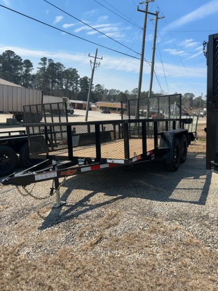 New 2026 Down 2 Earth Trailers 76x14 Highside Tandem Utility Utility Trailer