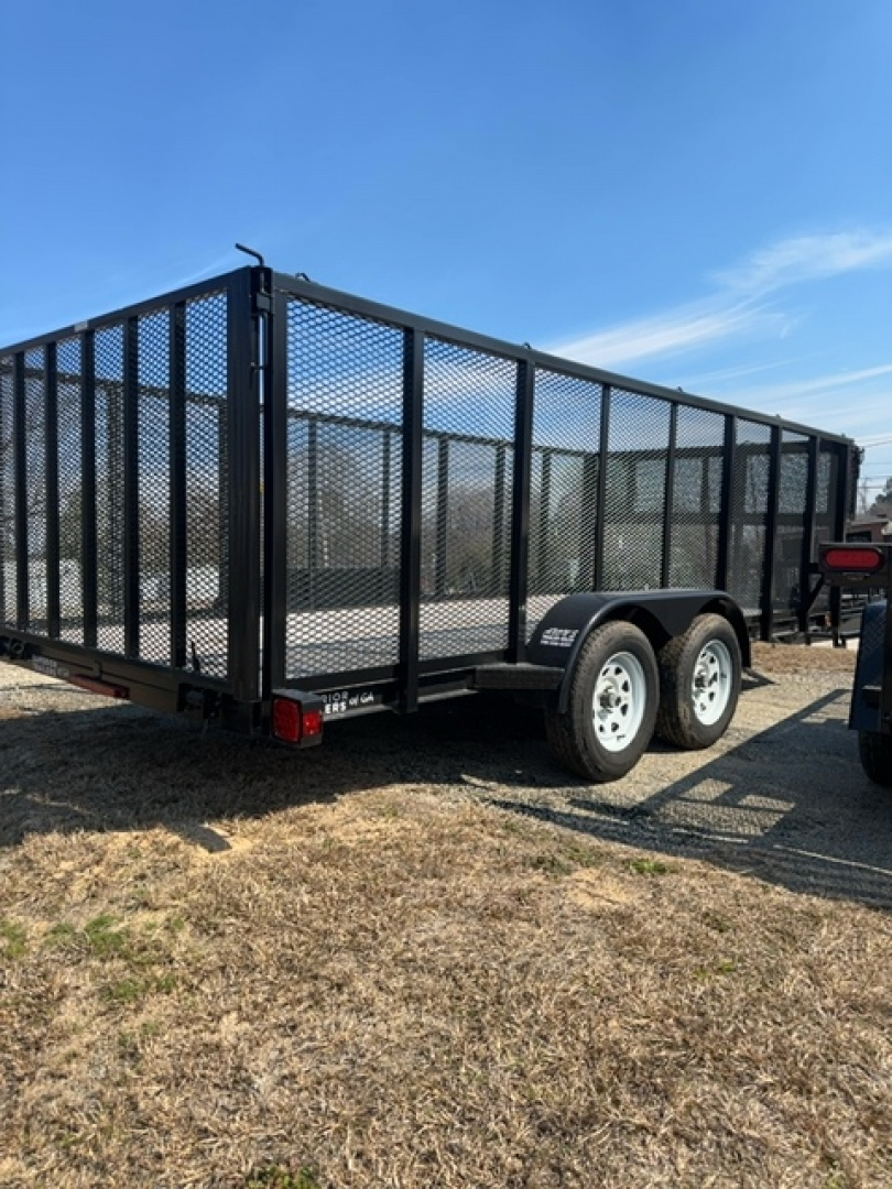 New 16ft Superior 4ft Highside Utility Trailer