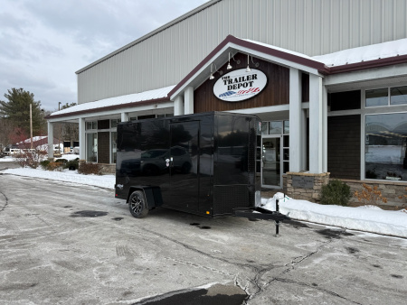 New Pace American 6′ x 12′ + V-Nose Enclosed Cargo Trailer with Ramp Door 2.9K