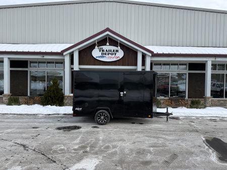 New Pace American 6′ x 12′ + V-Nose Enclosed Cargo Trailer with Ramp Door 2.9K