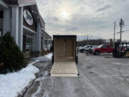 New Pace American 6′ x 12′ + V-Nose Enclosed Cargo Trailer with Ramp Door 2.9K