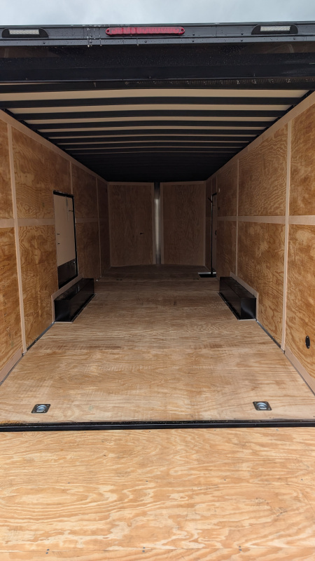 New 2026 Homesteader 8.5 x 26 HD SERIES Intrepid Car Hauler w/ Ramp (84" Inside)