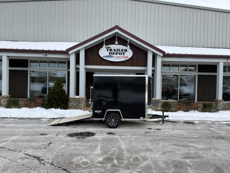 New PACE AMERICAN 5′ X 8′ + V-NOSE ENCLOSED CARGO TRAILER WITH RAMP DOOR 2.9K