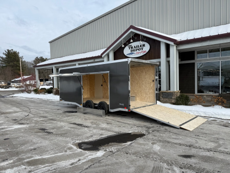 New ATC 8’6″ X 20′ ROM ENCLOSED CAR HAULER WITH ESCAPE DOOR 9.9K