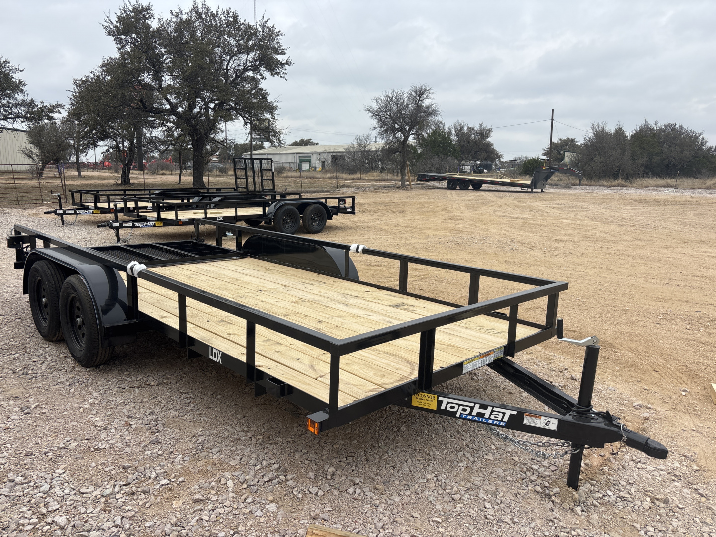 New 2026 Top Hat LDX Utility Trailer