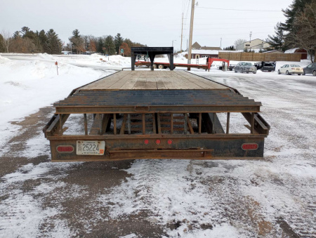 Used 1995 High View 24' Gooseneck Deckover Trailer