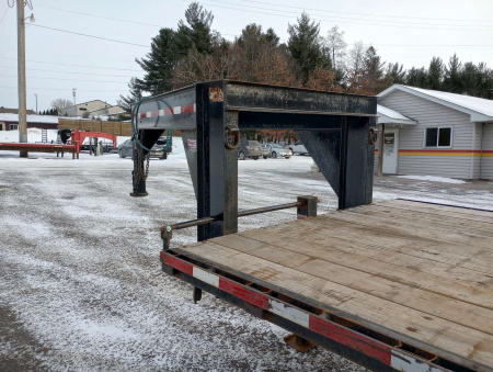 Used 1995 High View 24' Gooseneck Deckover Trailer