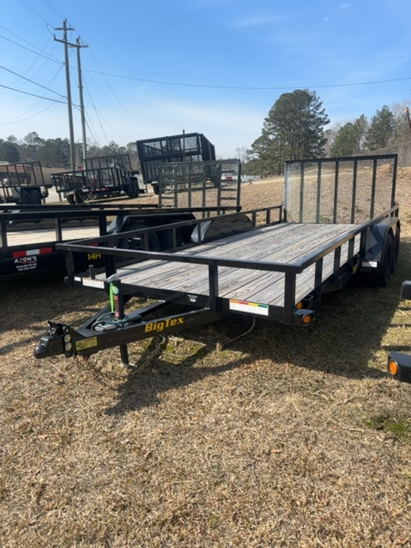 New 70PI-18 Big Tex Tandem Utility Trailer