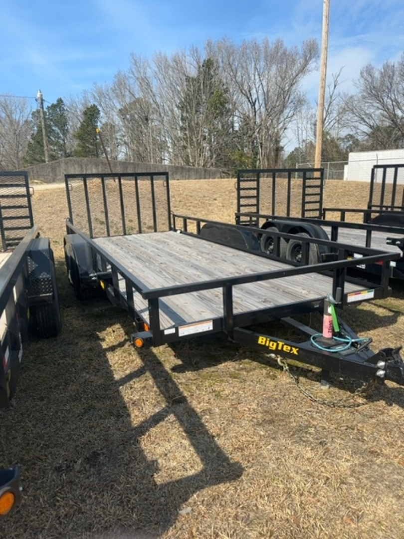 New 70PI-18 Big Tex Tandem Utility Trailer