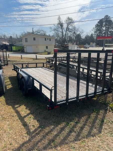 New 70PI-18 Big Tex Tandem Utility Trailer