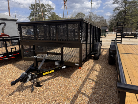 New 2026 Long Run Trailers 82 x 18' 4ft Sides 10K GVWR Landscape Trailer