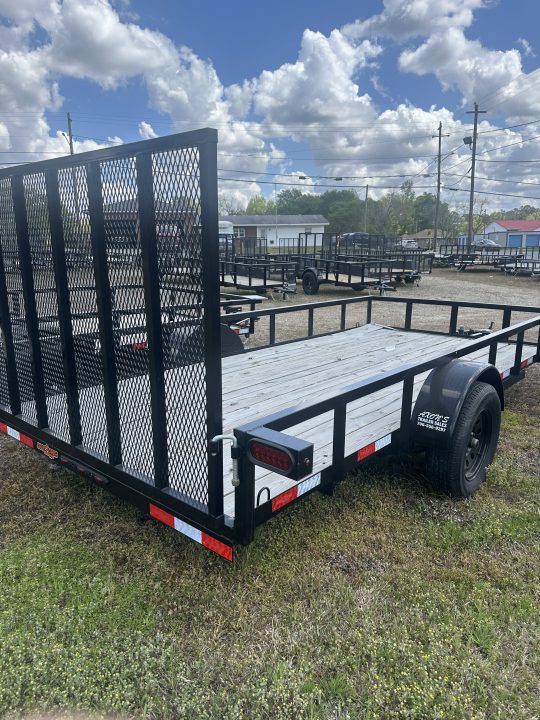 New 76x14 DTE Standard Utility Trailer