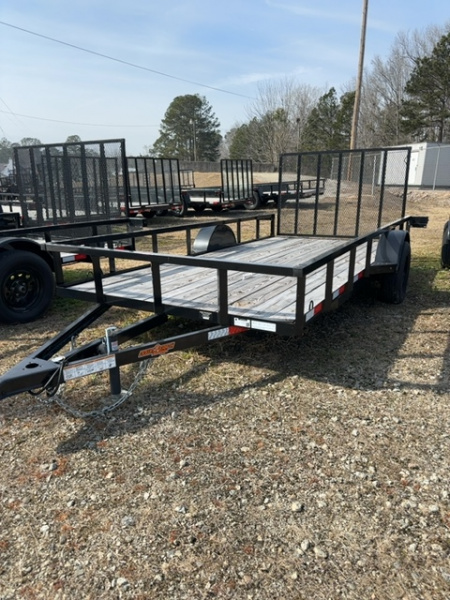 New 2024 Down 2 Earth Trailers DTE 76x14 Utility Trailer