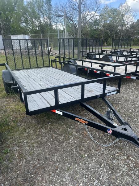 New 76x14 DTE Standard Utility Trailer