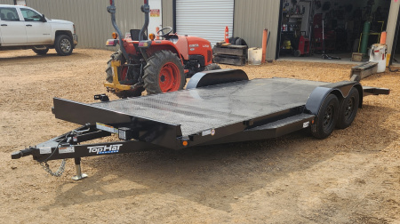 New 2026 Top Hat 83''x20' Steel Floor Car Hauler