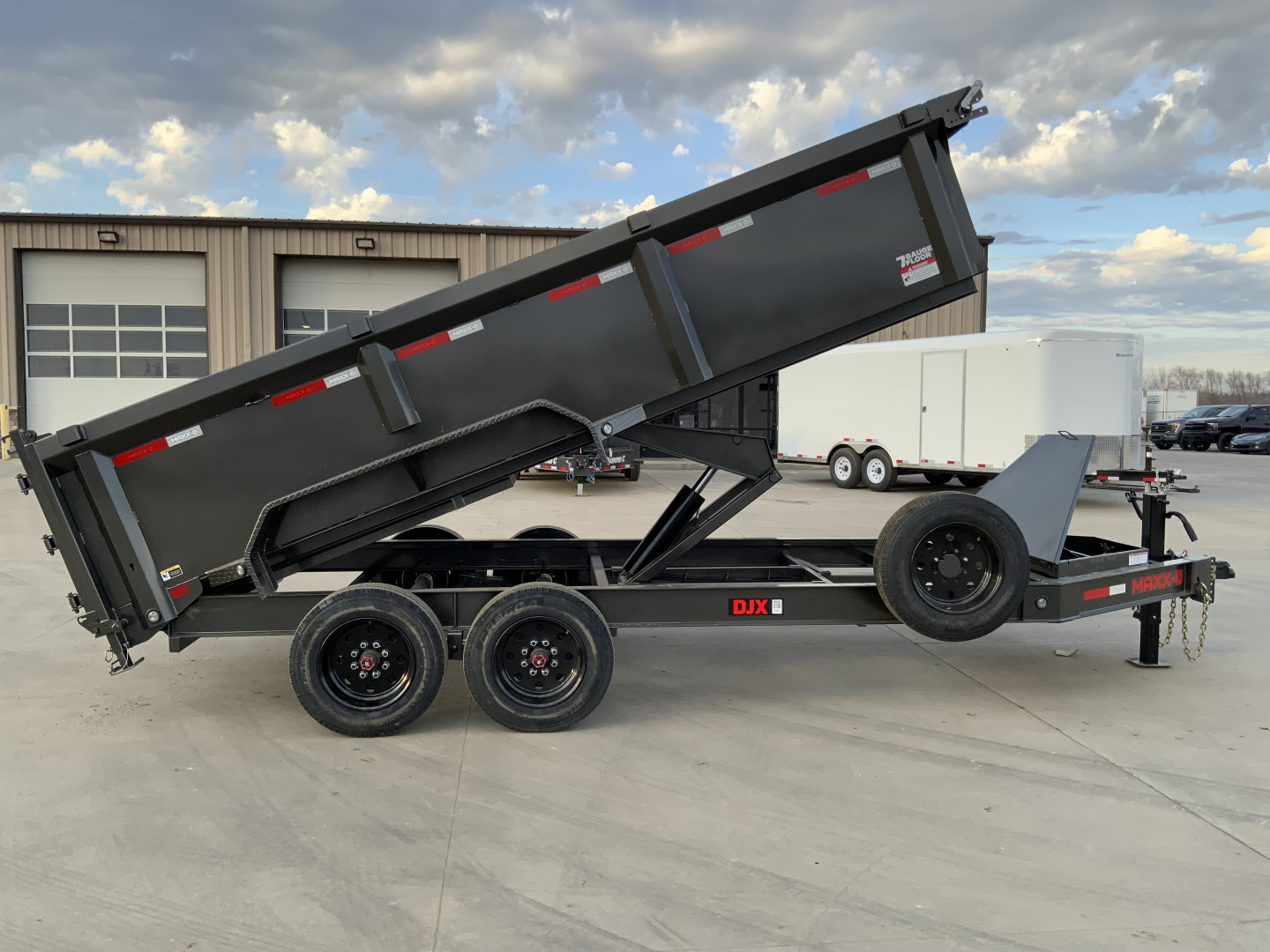New 2026 MAXX-D DJX 83 X 16 Dump Trailer