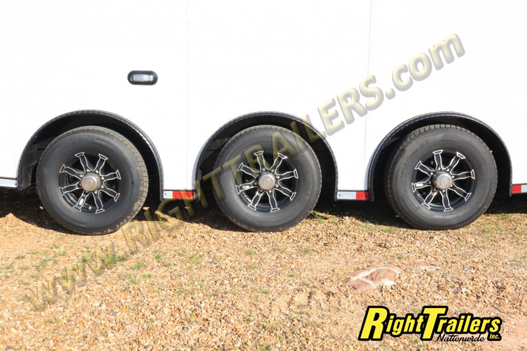 New 2026 8.5X34 ANVIL RACE TRAILER - Bathroom Package!