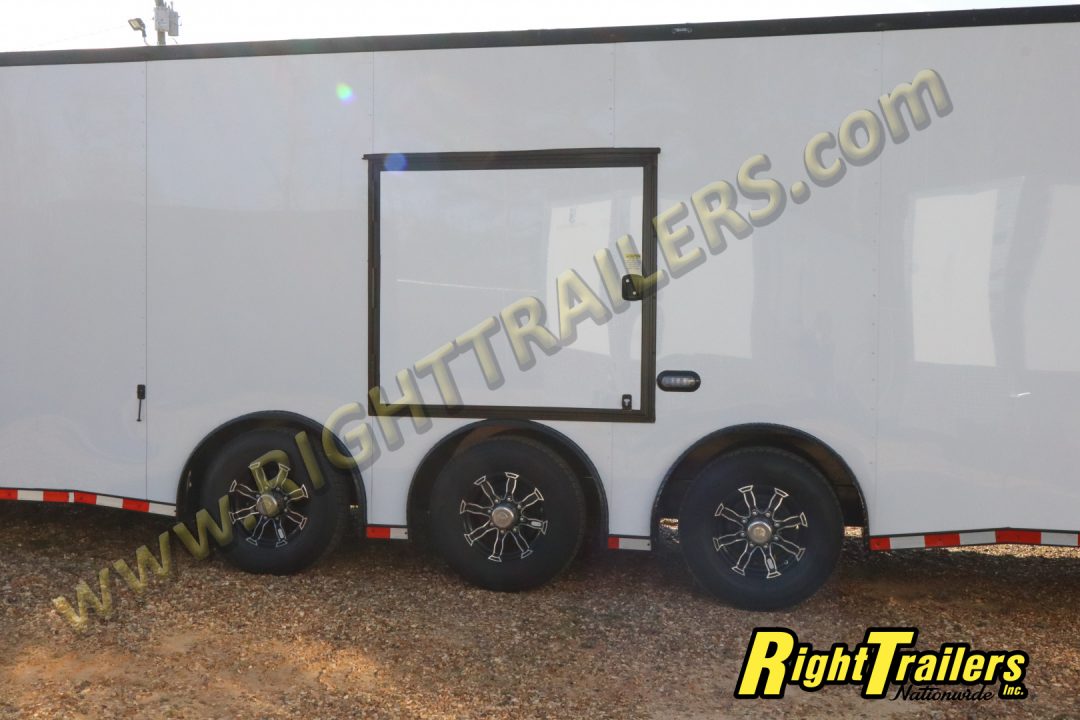 New 2026 8.5X34 ANVIL RACE TRAILER - Bathroom Package!
