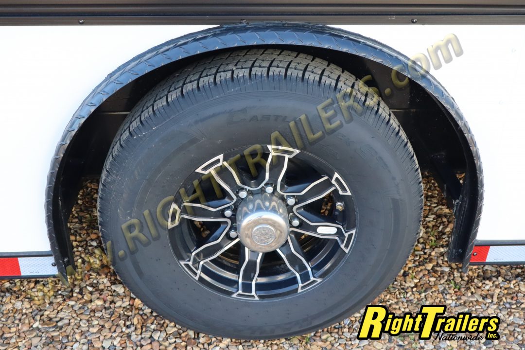 New 2026 8.5X34 ANVIL RACE TRAILER - Bathroom Package!