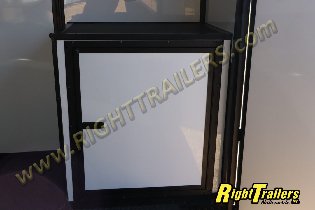 New 2026 8.5X34 ANVIL RACE TRAILER - Bathroom Package!