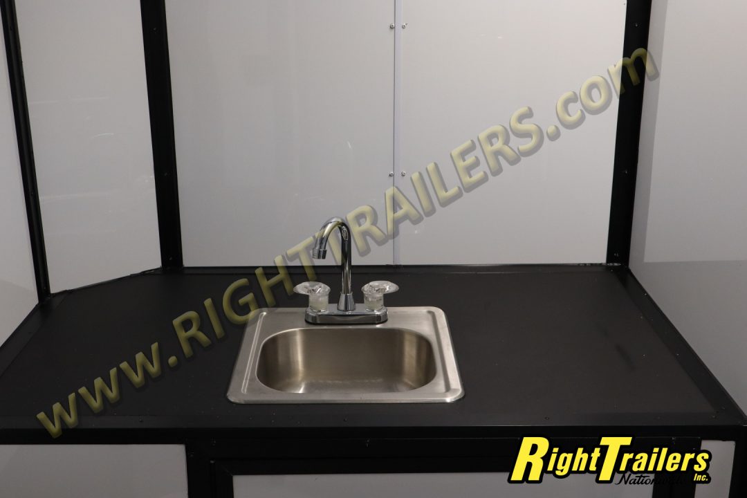 New 2026 8.5X34 ANVIL RACE TRAILER - Bathroom Package!