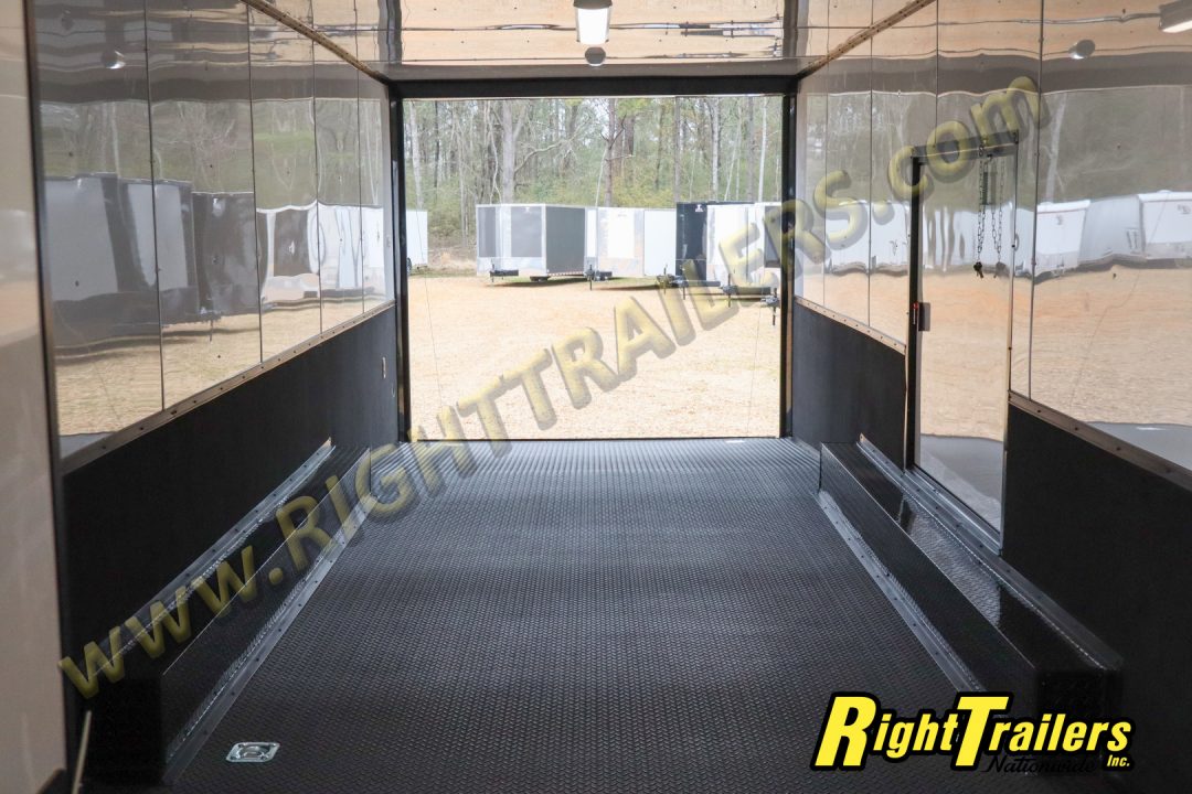 New 2026 8.5X34 ANVIL RACE TRAILER - Bathroom Package!