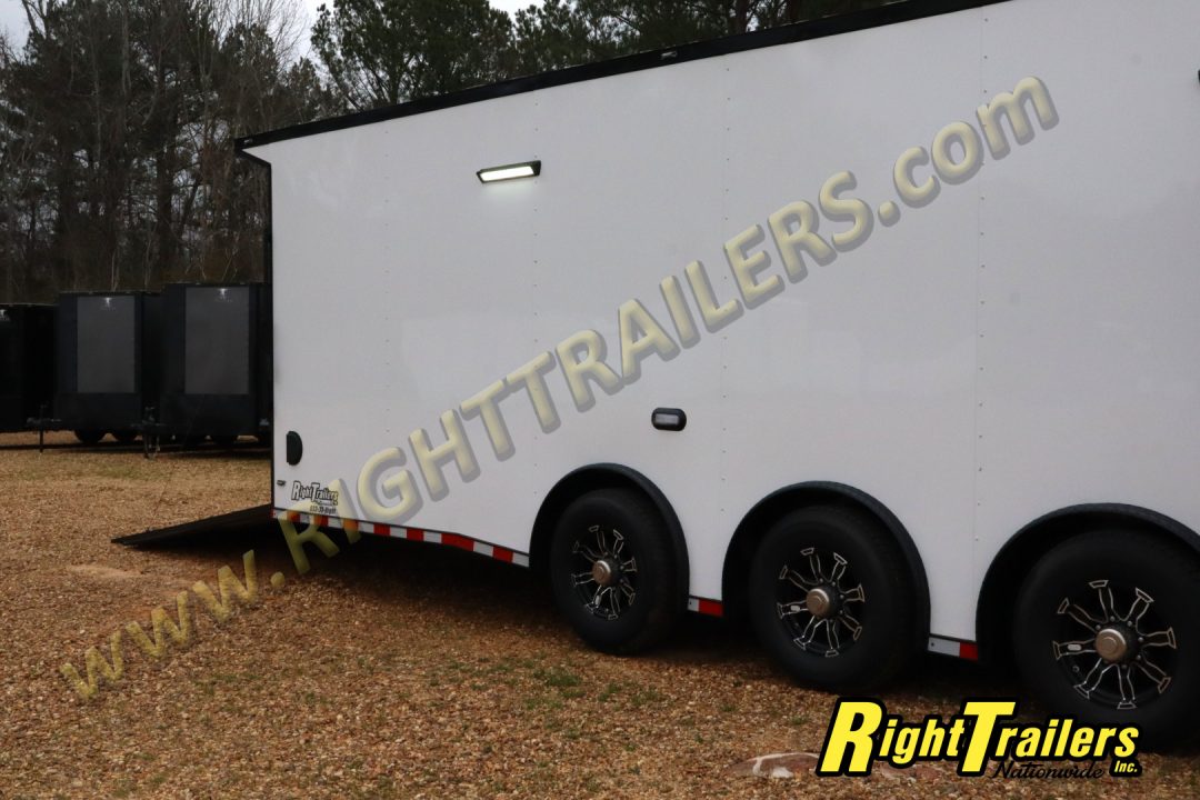 New 2026 8.5X34 ANVIL RACE TRAILER - Bathroom Package!