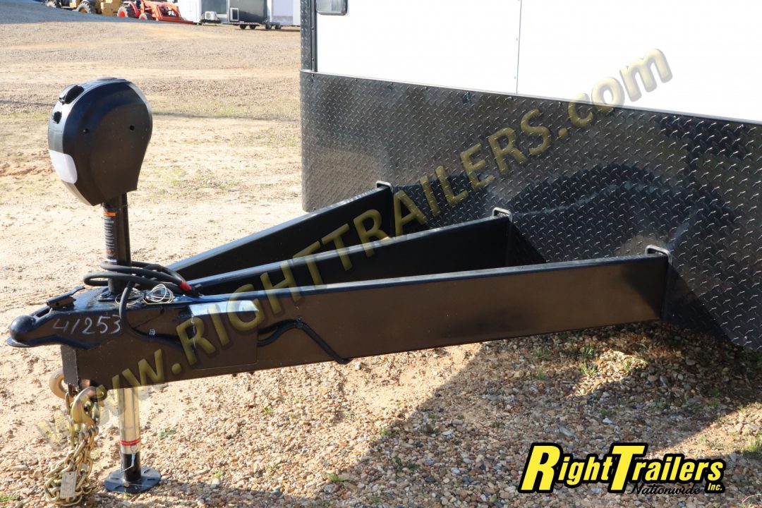 New 2026 8.5X34 ANVIL RACE TRAILER - Bathroom Package!