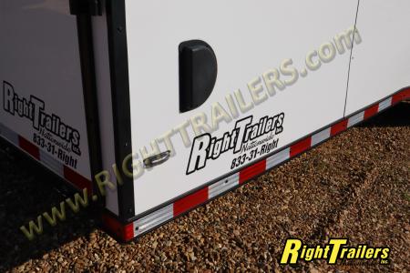 New 2026 8.5X34 ANVIL RACE TRAILER - Bathroom Package!